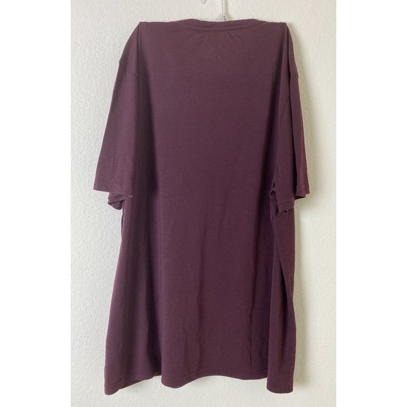 Awearness Kenneth Cole AWEAR-TECH Burgundy Crew Neck T-Shirt Size XXL NWT - Picture 2 of 4